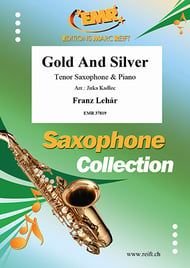 Gold And Silver Tenor Saxophone and Piano cover